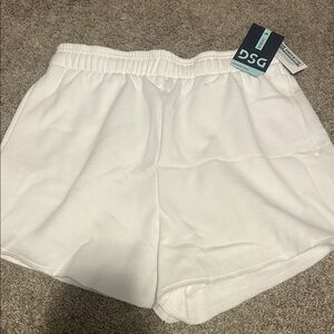 DSG  Women's Athletic White Shorts